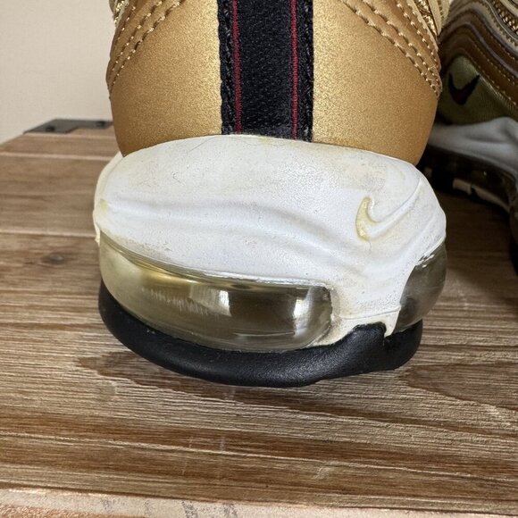 Nike Air Max 97 OG QS Metallic Gold (2017) 884421-700 Size 8.5 - Picture 11 of 17